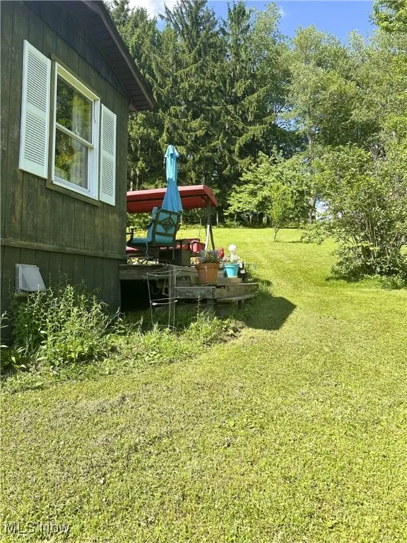 View of green lawn