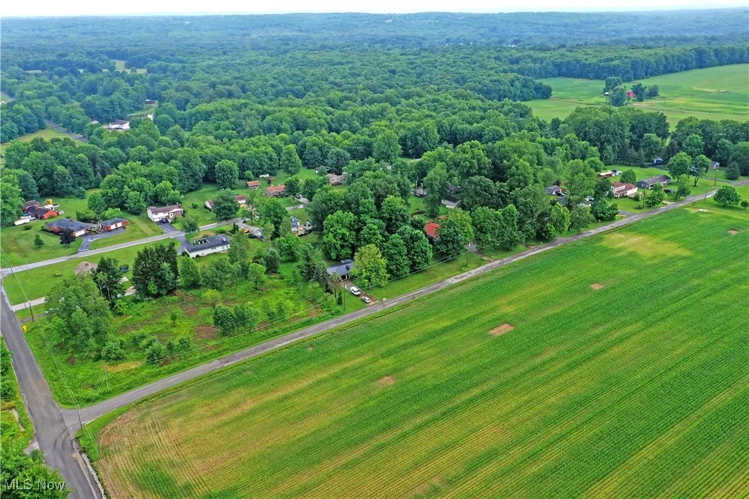 Aerial view of property and surrounding area