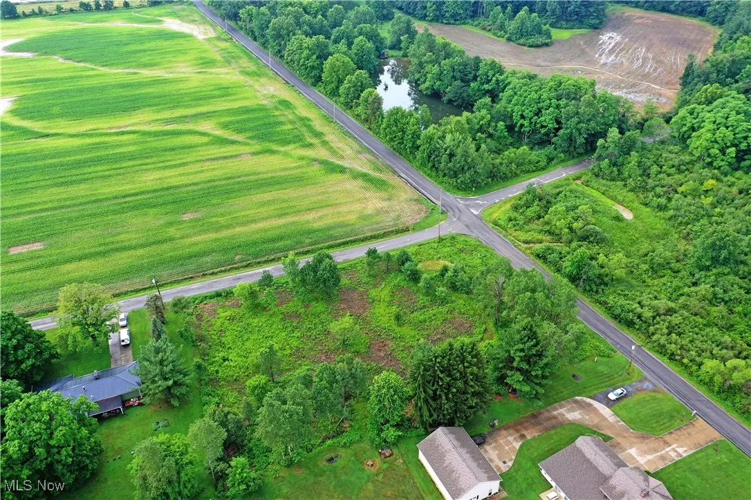 Aerial overview of property's location