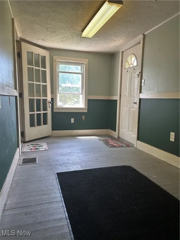 Front entry with enclosed porch