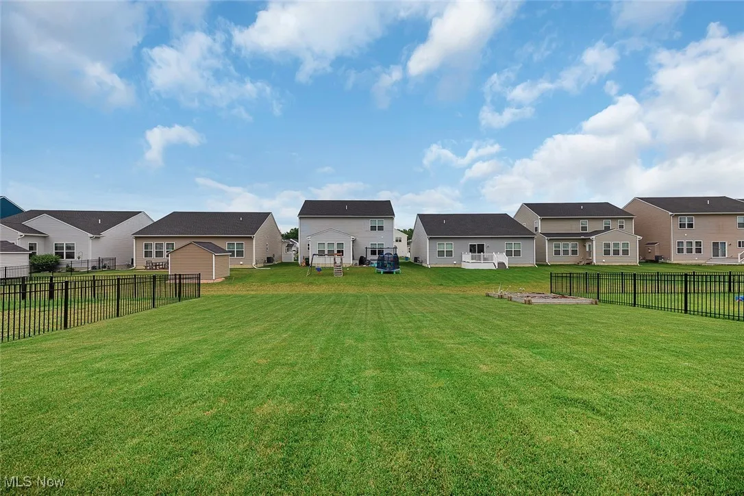 View of yard featuring a residential view