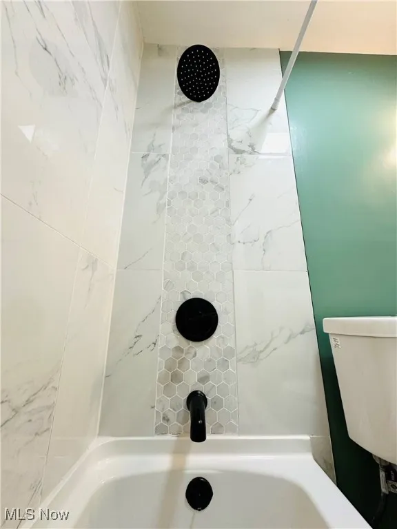 View of full remodeled bathroom
