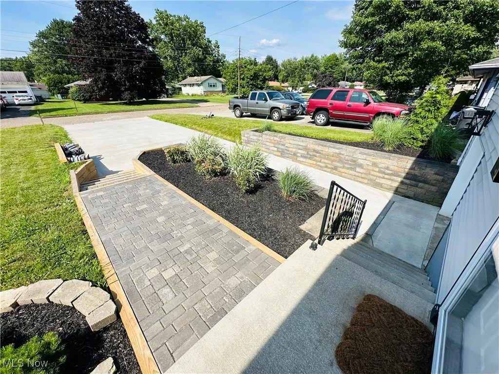 View of front patio