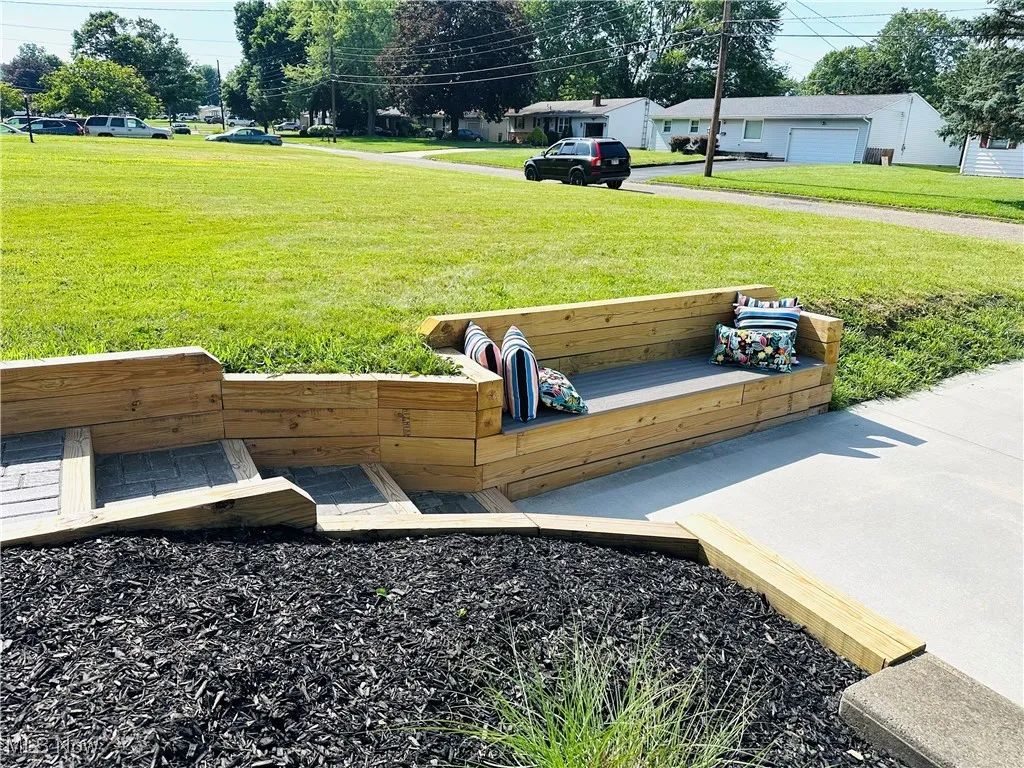 Custom exterior bench!