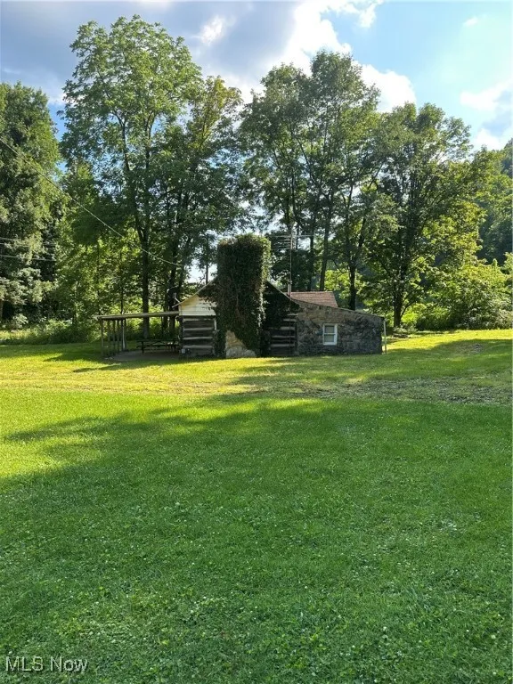 View of green lawn