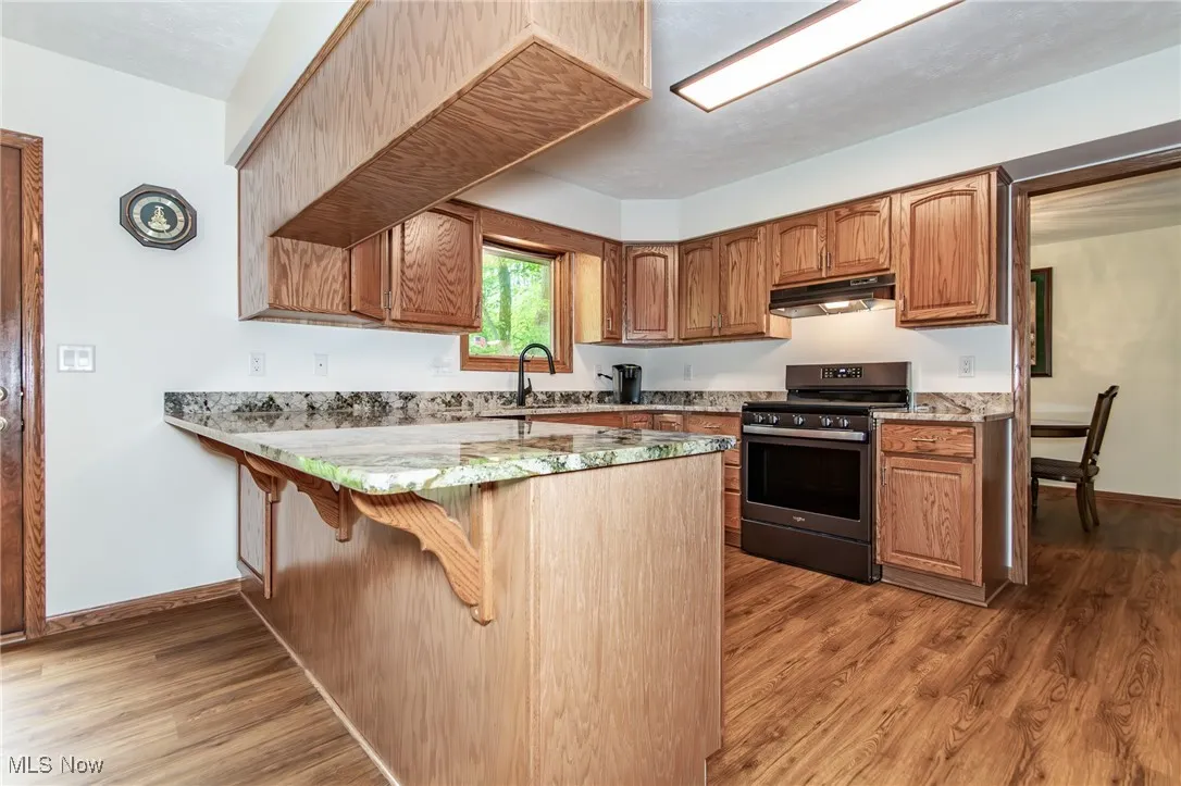 kitchen with stainless steel appliances