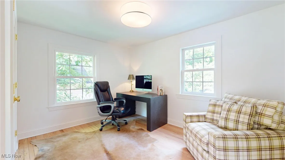 Office space and/or 3rd Bedroom with closet space and all new wood flooring