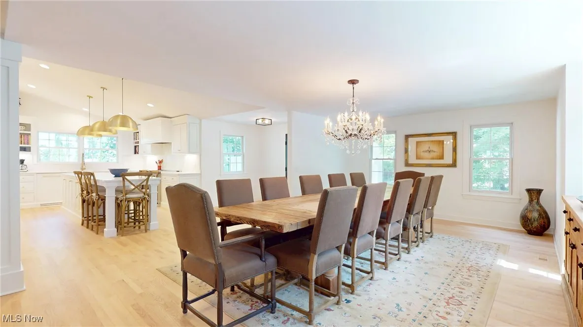 view of kitchne from the dining room