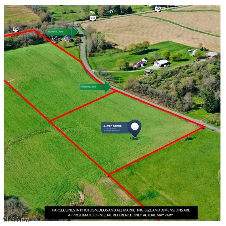 PARCEL LINES IN PHOTO (SIZE AND DIMENSION) ARE APPROXIMATE, ACTUAL MAY VARY