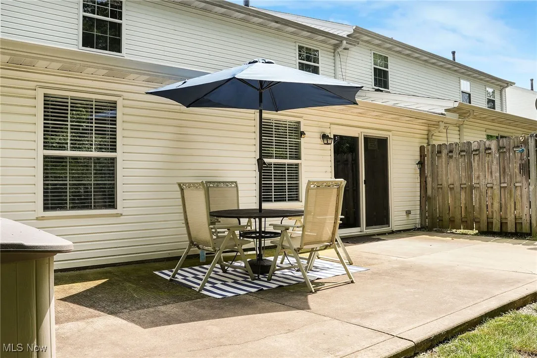 View of patio / terrace with outdoor dining area