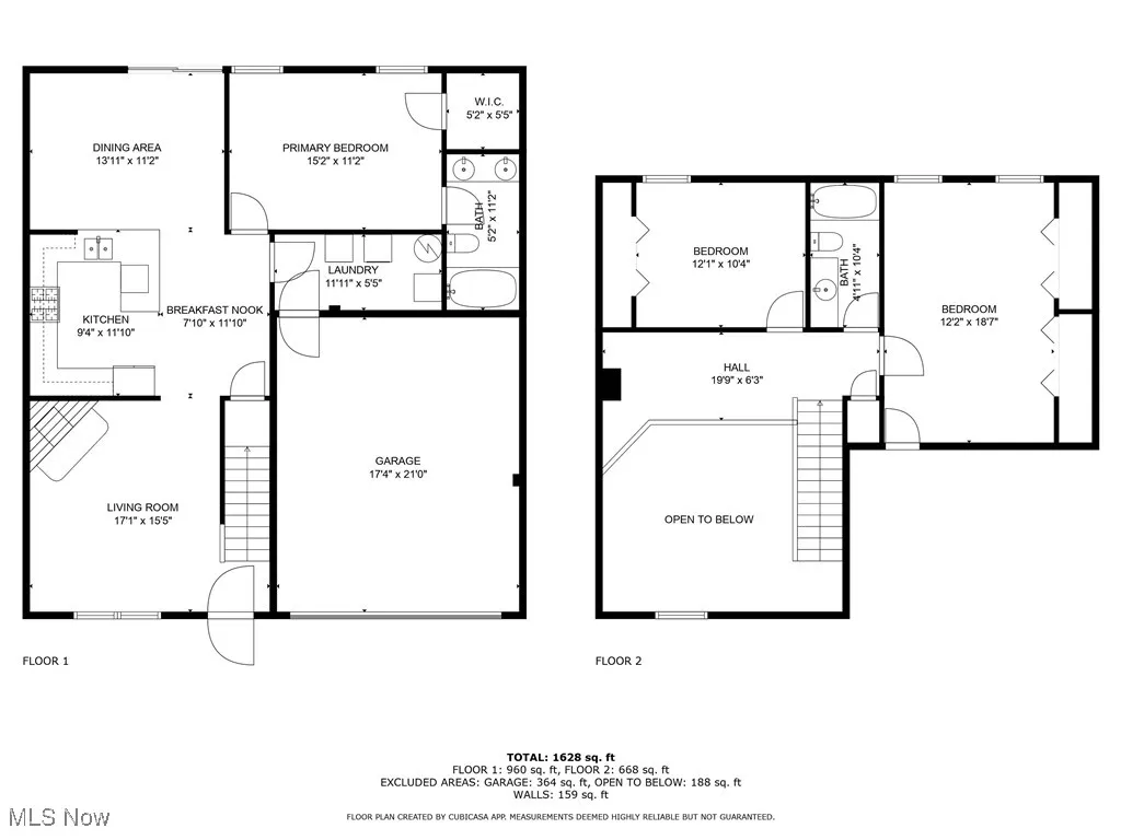 View of room layout