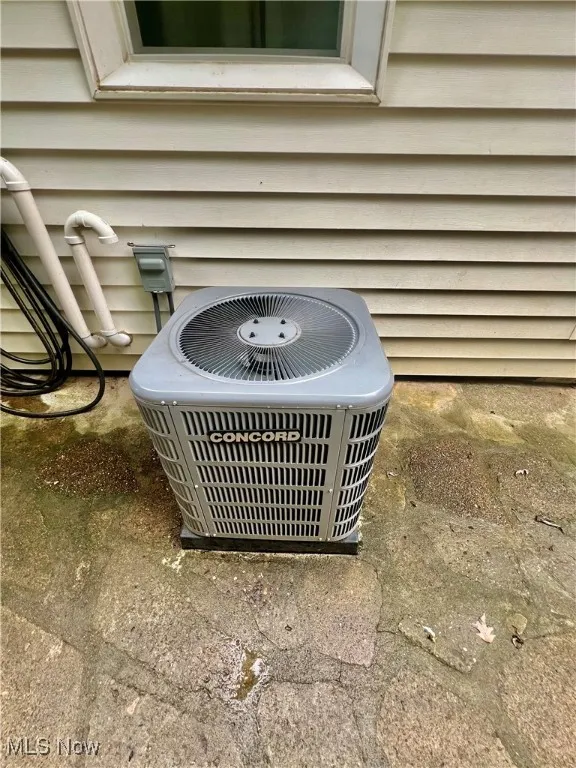 Exterior view of a cooling unit