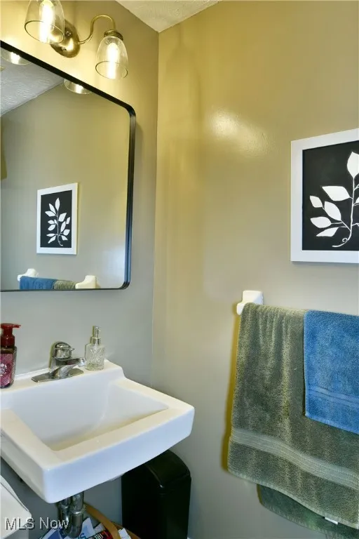 Bathroom featuring a sink