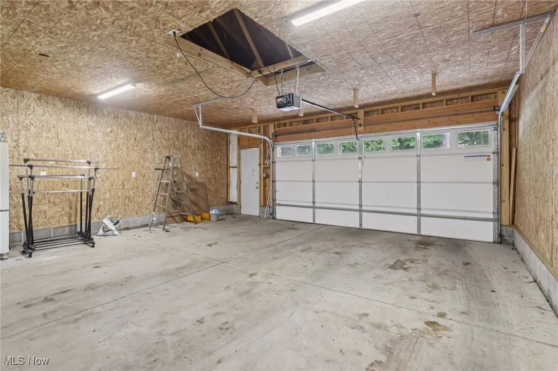 Interior garage