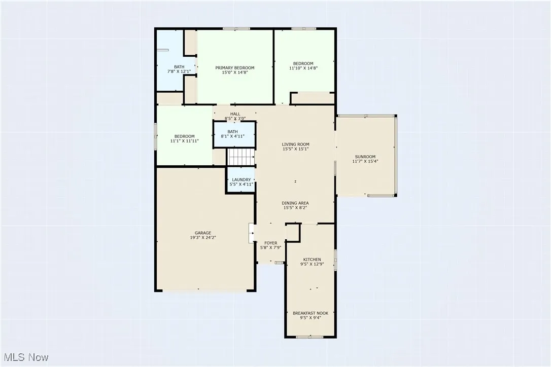 View of floor plan / room layout