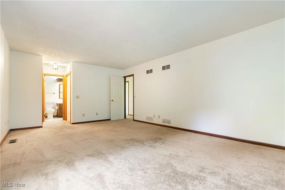 This view was to show the large bedroom and how it flows to the bathroom.
