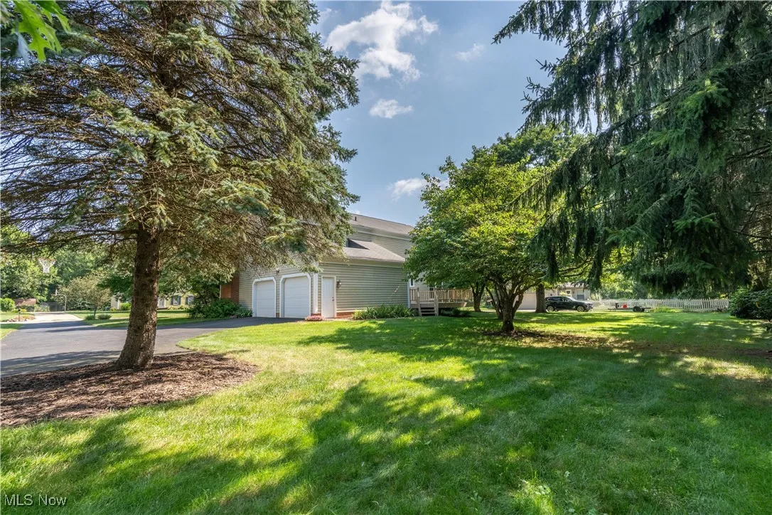Here is another view of the rear of the home.