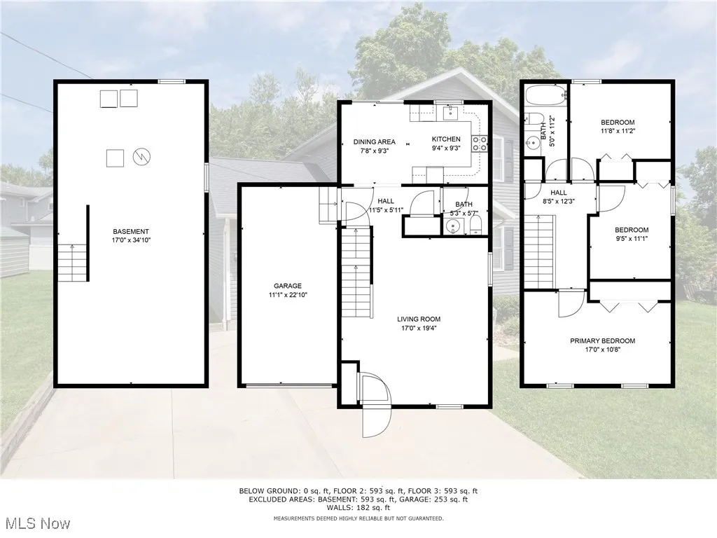 View of home floor plan