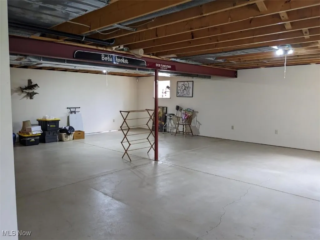 View of basement