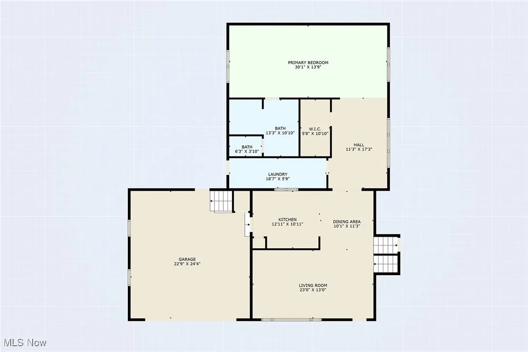 View of floor plan / room layout