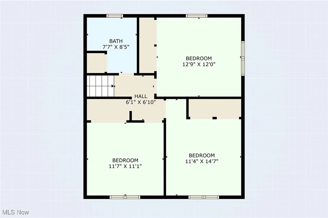 View of floor plan / room layout