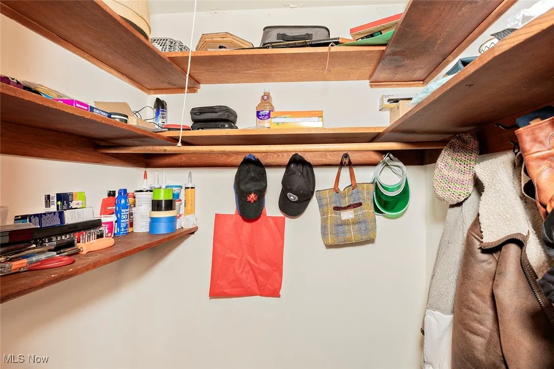 View of storage area