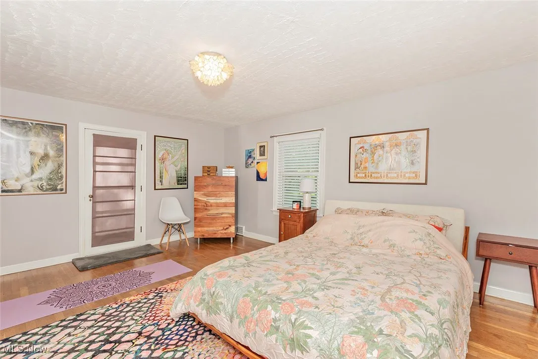 Spacious primary bedroom with 2 closets!