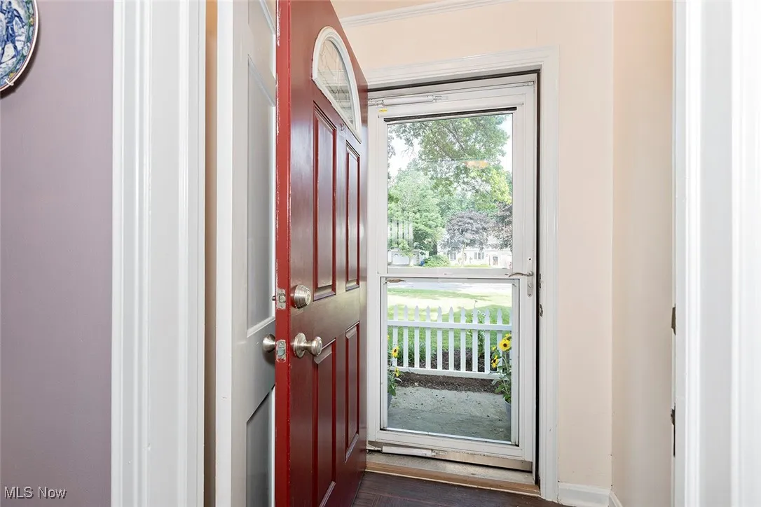 View of foyer entrance
