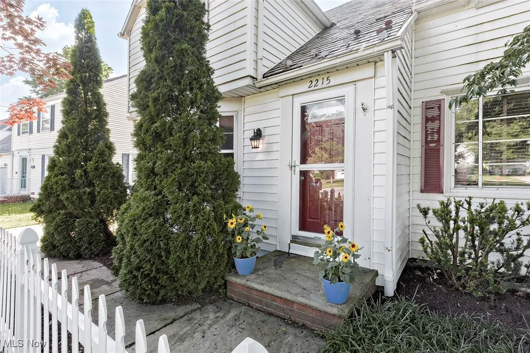 View of exterior entry