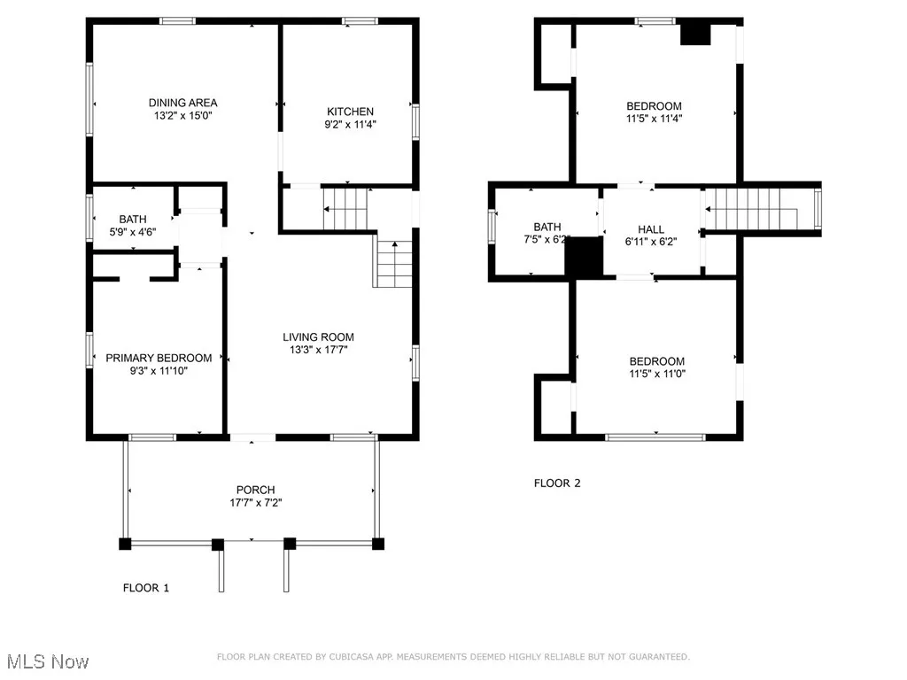 View of room layout