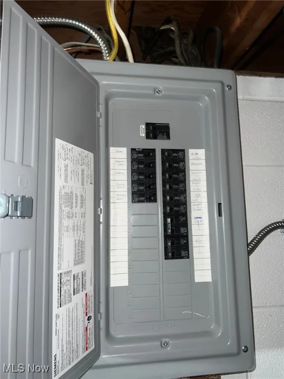 Utilities featuring electric panel