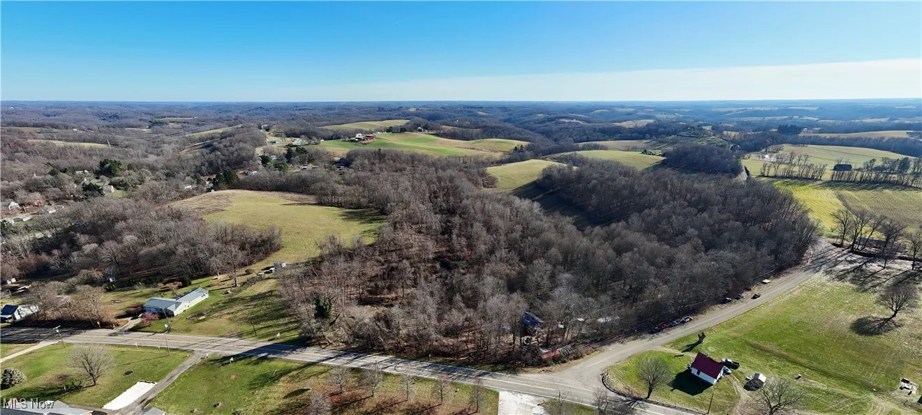 Drone / aerial view with a rural view