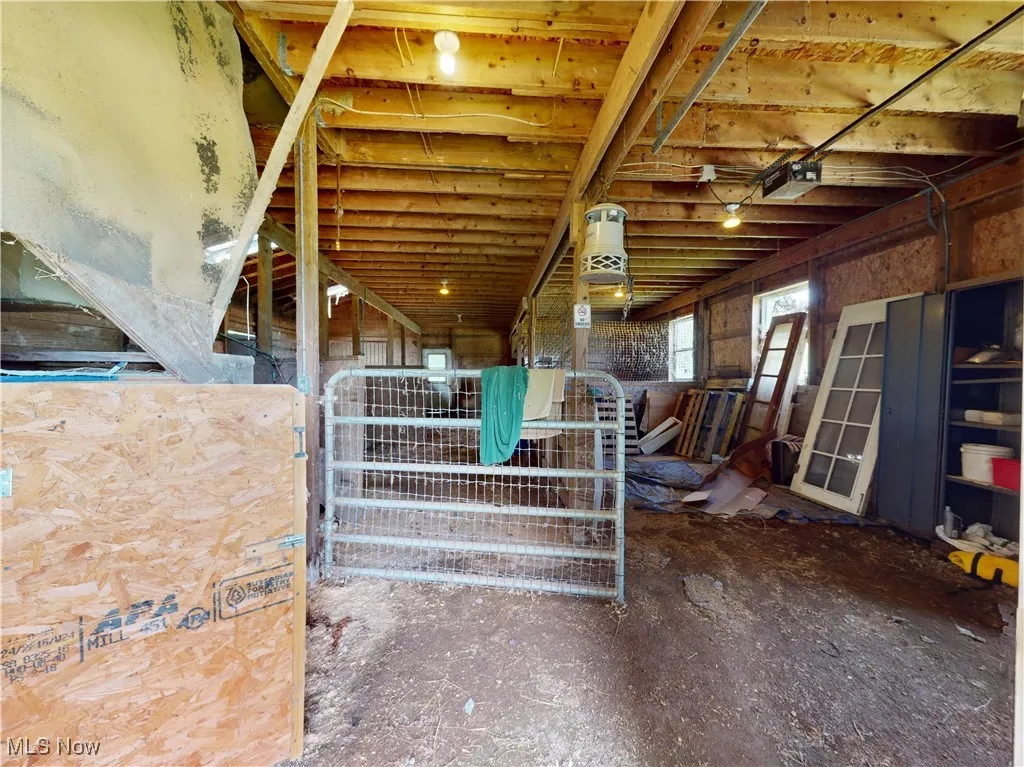 View of stable