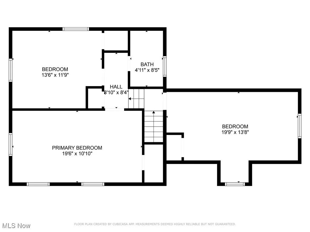 View of room layout