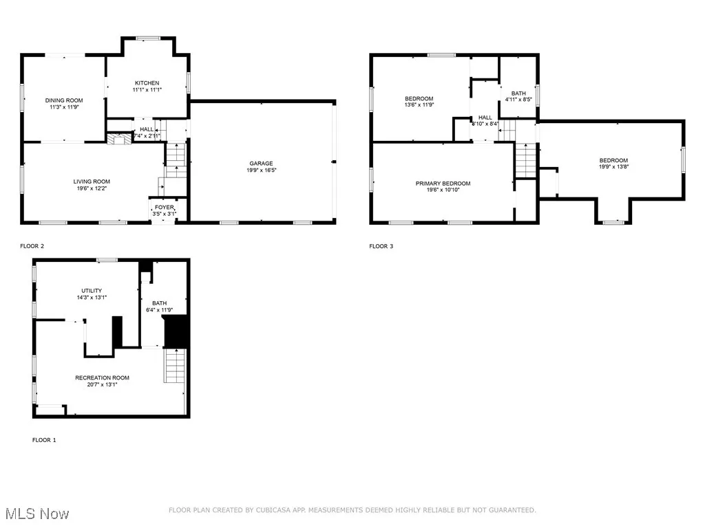 View of home floor plan