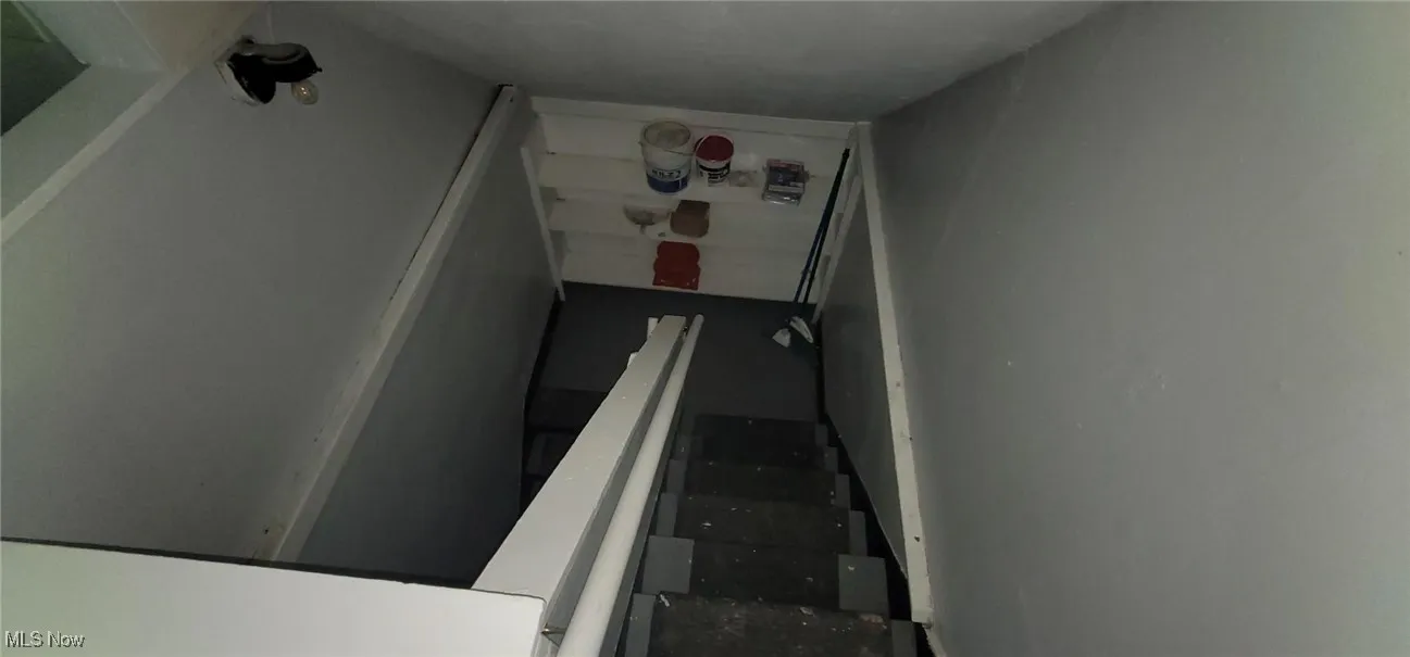 Rear of house staircase