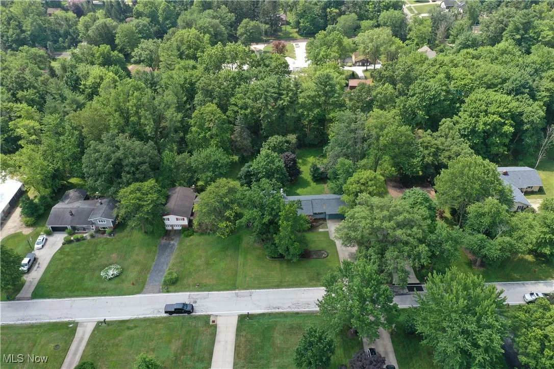 Aerial overview of property's location