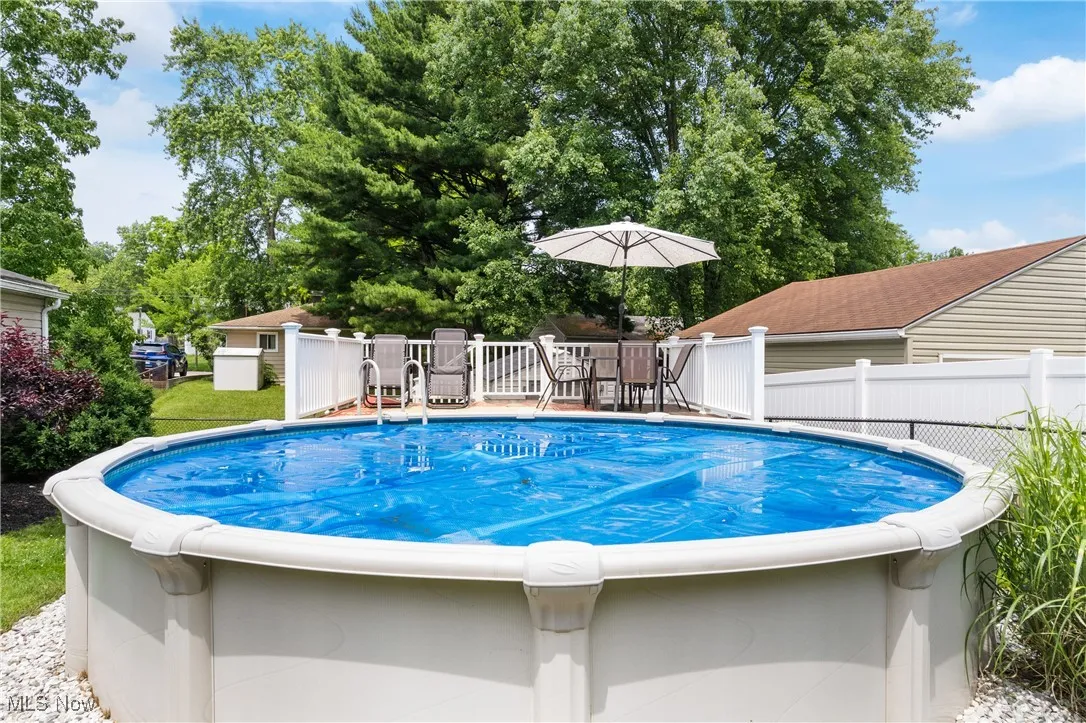 View of pool