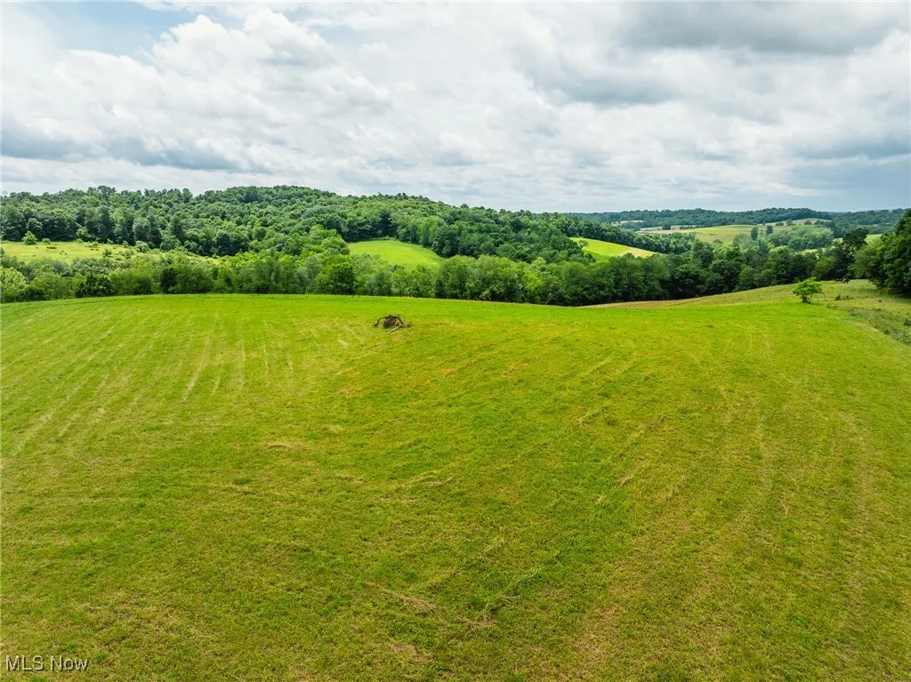 View of grassy yard featuring a view of rural / pastoral area