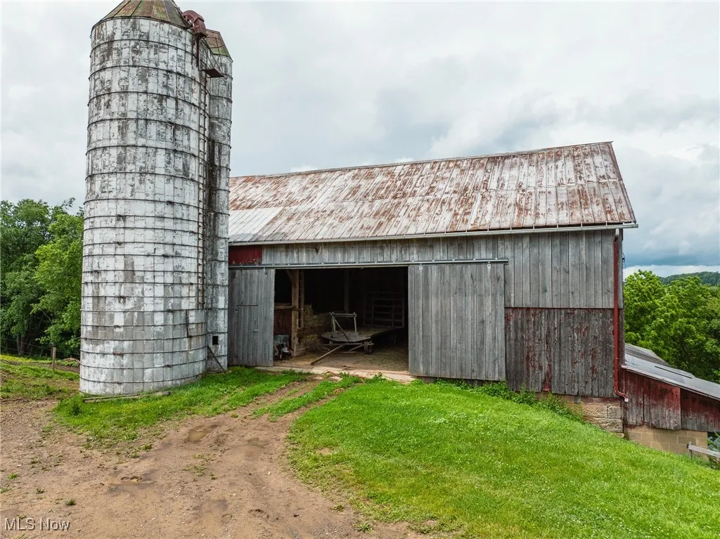 View of barn