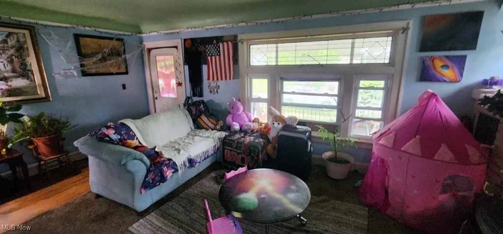 View of living area