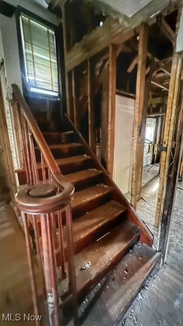 View of stairs