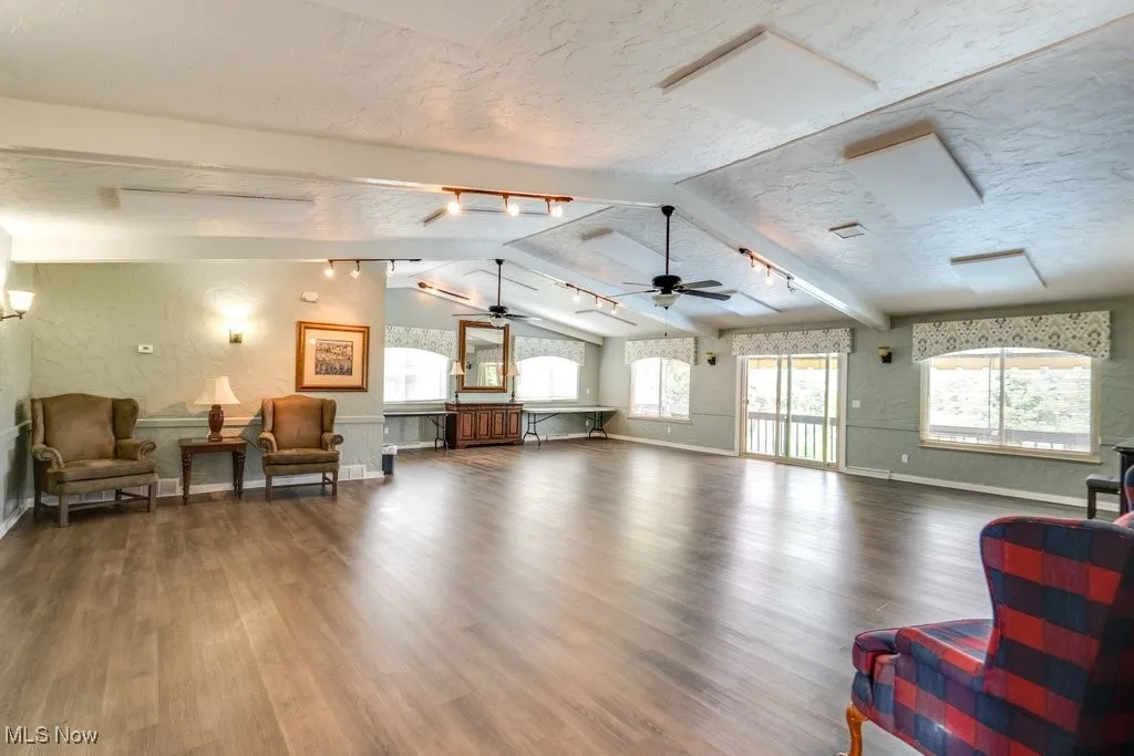 The main gathering room in the clubhouse.  Updated and ready for our WWV gatherings as well as available for parties and showers, etc.