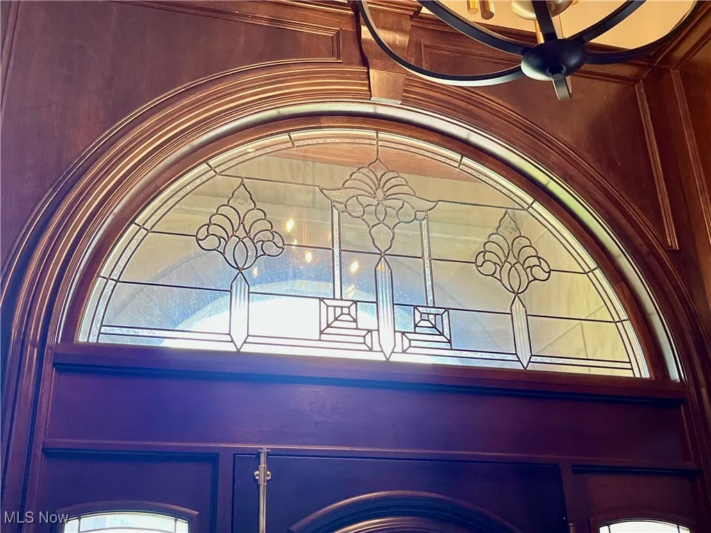 Leaded glass in all the right places