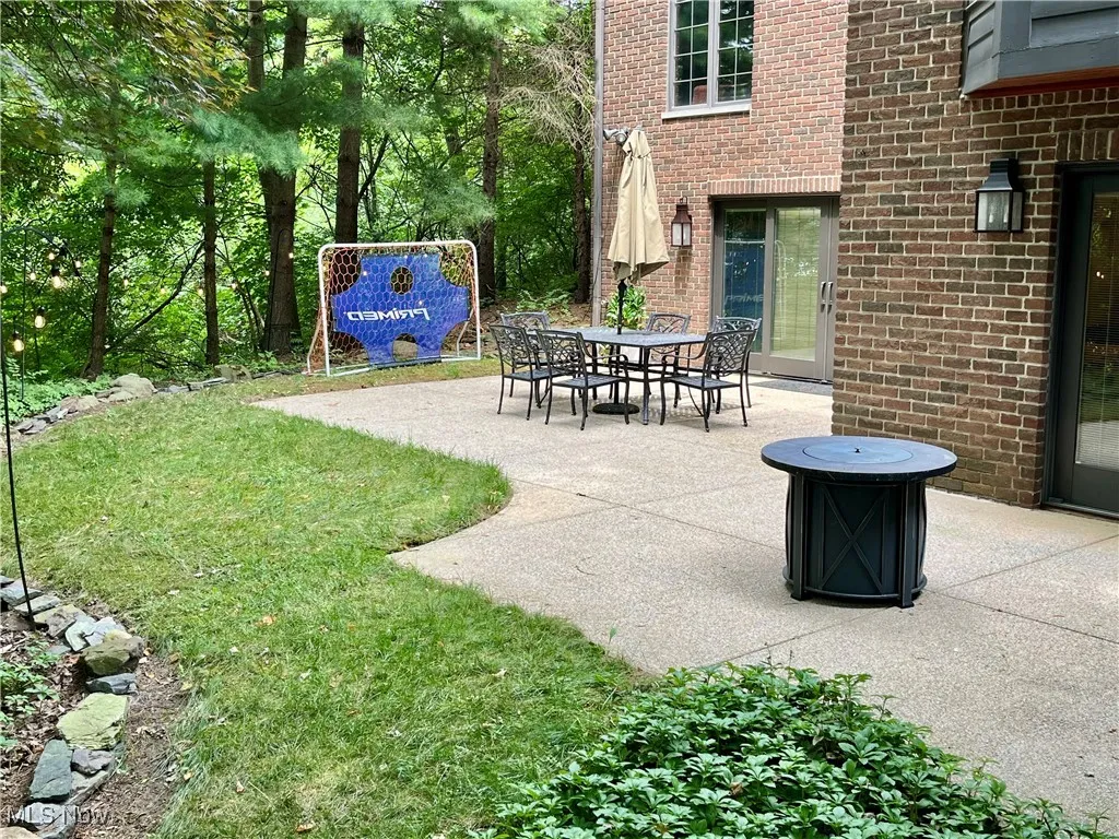 Truly, a private setting for a cookout and then take a dip in the pool!