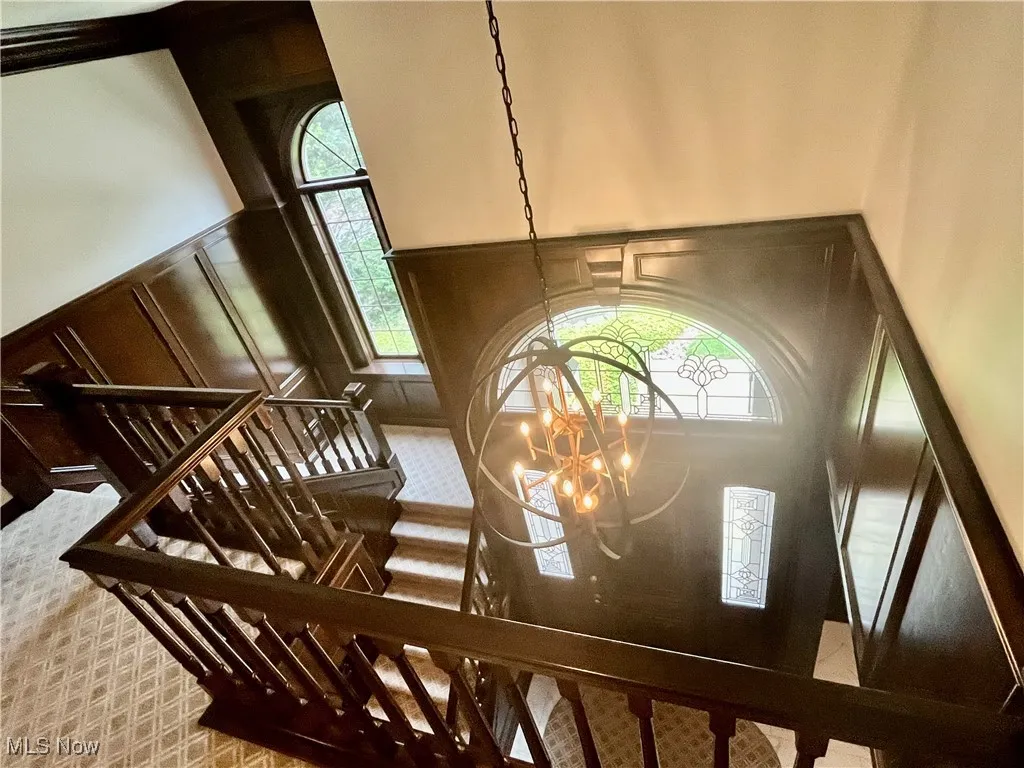 This two-story foyer has so much detail you must see! To fullyappreciate.