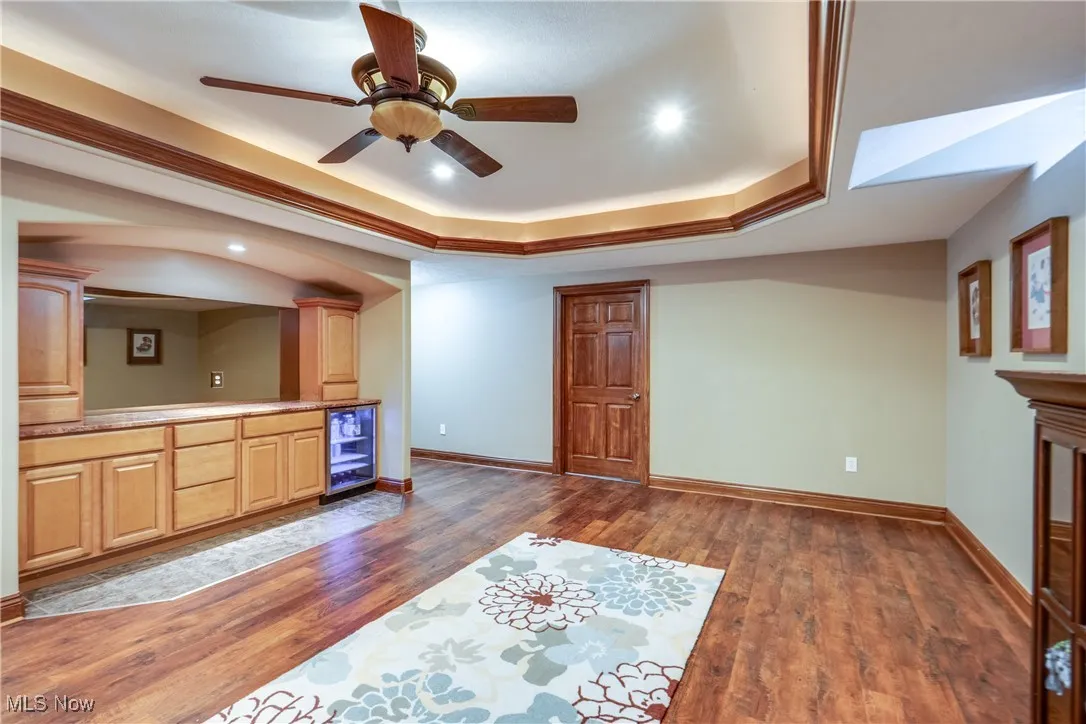 Lower level rec room