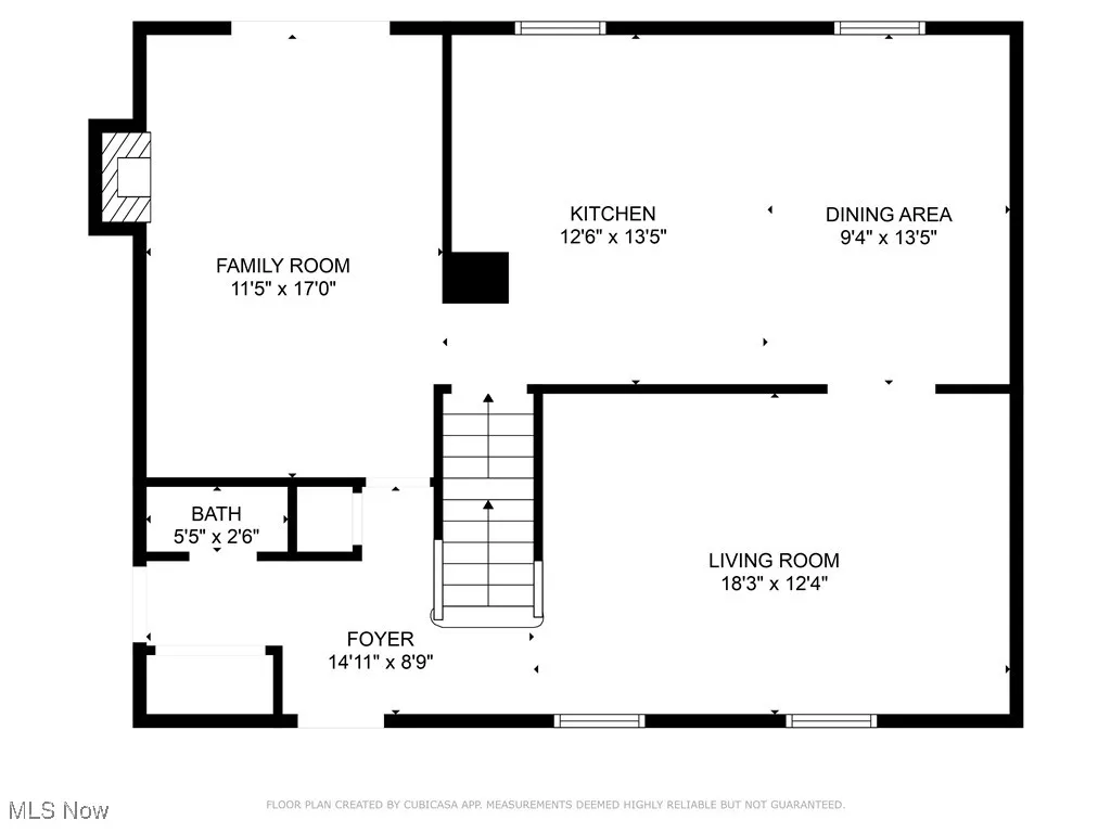 View of floor plan / room layout