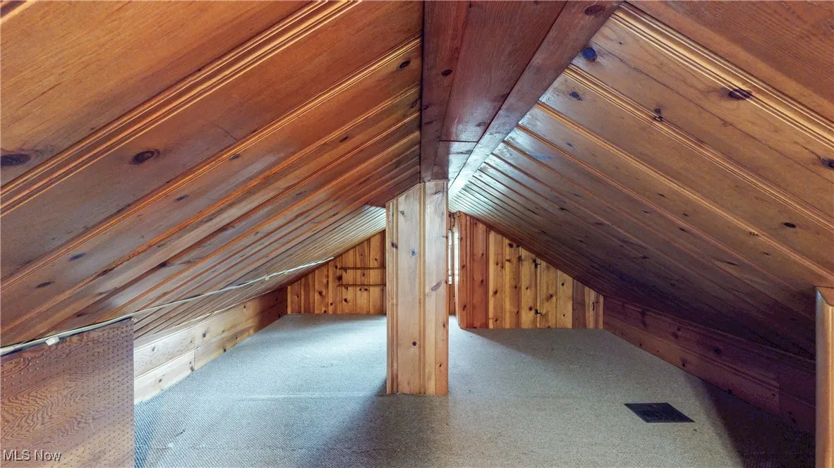 View of attic