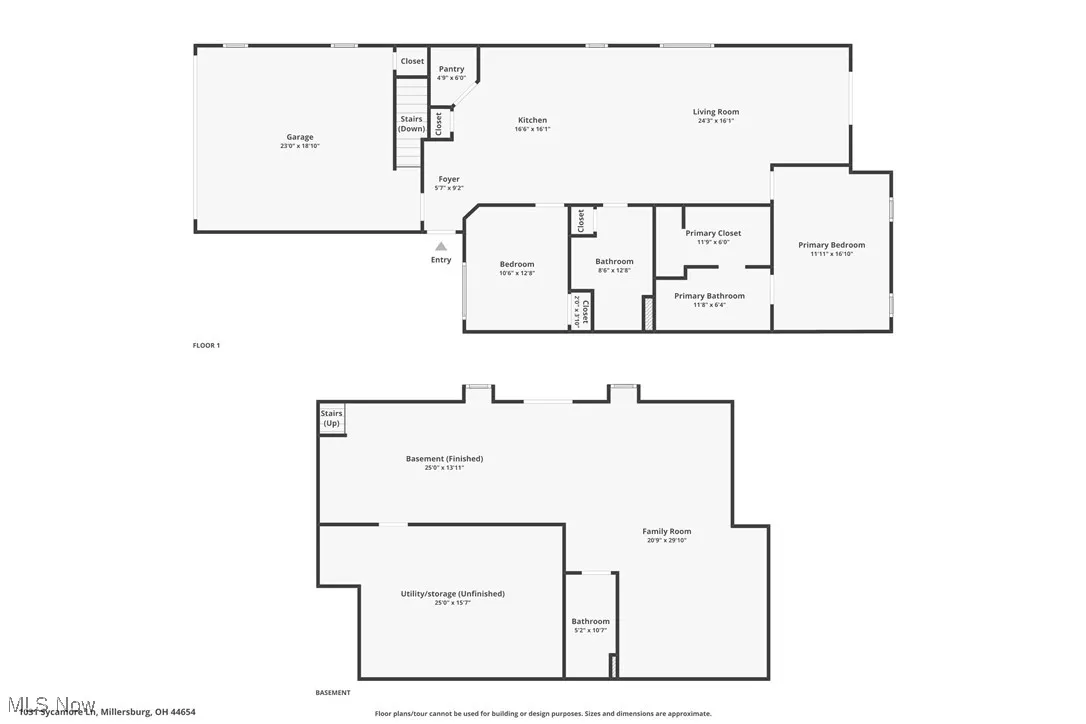1031 Sycamore Lane, Millersburg, Ohio,MLS Now Listing ID